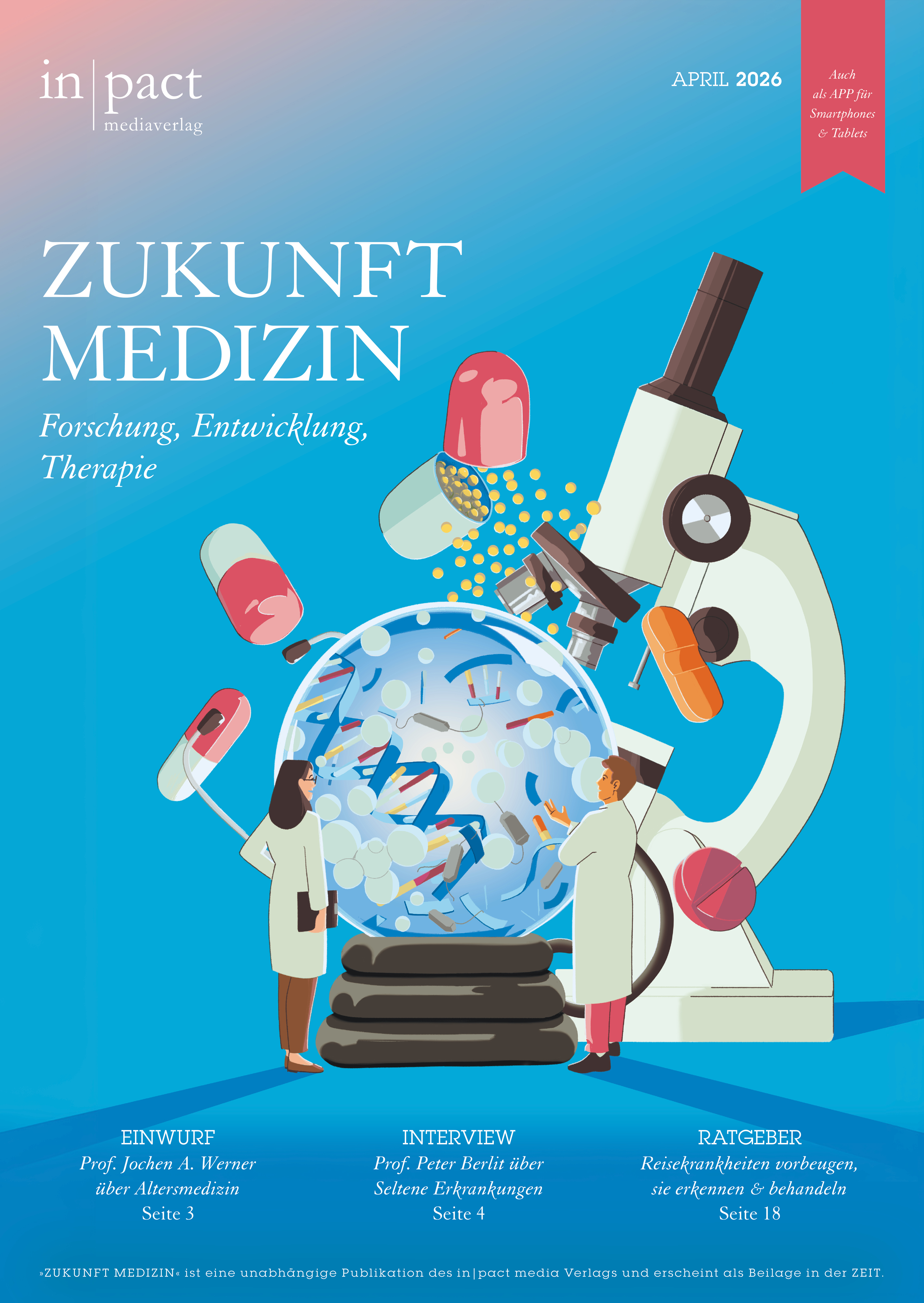 "Zukunft Medizin – Forschung, Entwicklung, Therapie" (April/26)
