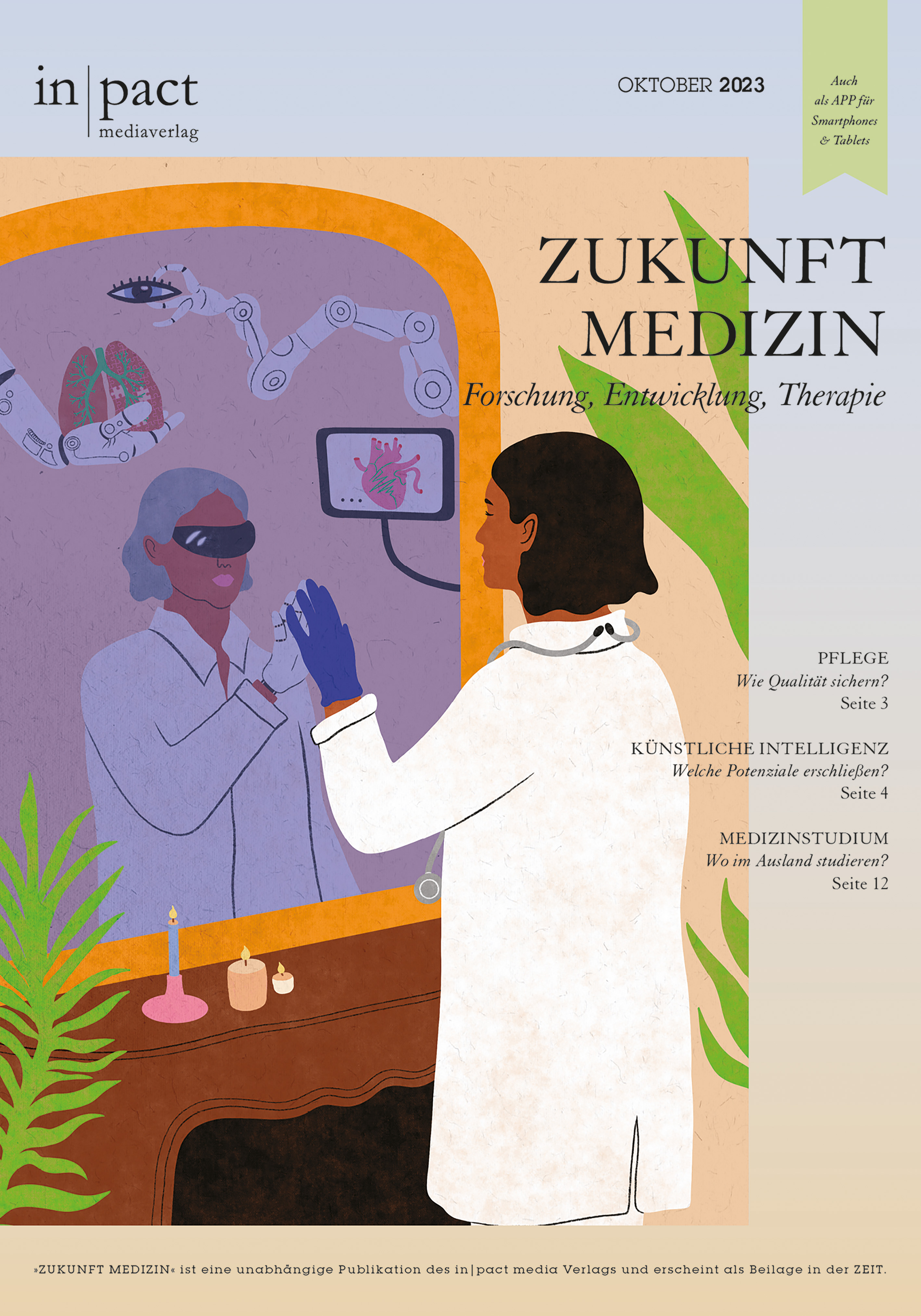 Zukunft Medizin – Forschung, Entwicklung, Therapie (10/23)