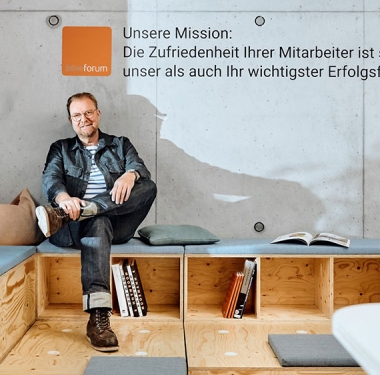 Daniel Rüttiger, Geschäftsführer bei büroforum – planen und einrichten sowie psychologischer Berater und Unternehmenscoach