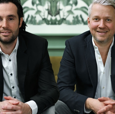 Maximilian Jochim, Geschäftsführer und CFO/COO SevenVentures/SevenAccelerator und  Florian Weber, Geschäftsführer und CCO SevenVentures