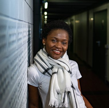 Delphine Tene, MINT-Studentin an der TH OWL