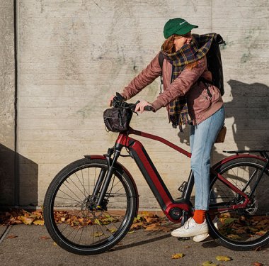 Digital, schnell und flexibel: mit Lease a Bike zum Wunschrad. Foto: Lease a Bike x Kalkhoff