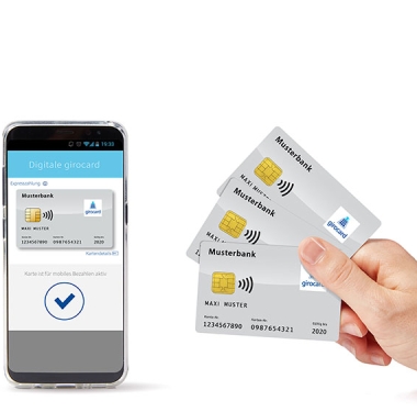 Ob mit Karte oder Smartphone – das girocard System bietet eine wirtschaftliche Bezahllösung für E-Ladesäulen, die im Alltag der Kunden bereits verankert ist.