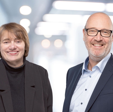 Die FORCAM Doppelspitze Dr. Andrea Rösinger und Oliver Hoffmann.