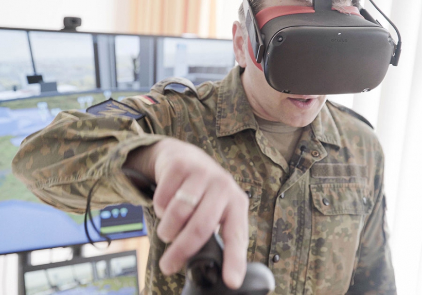 VR-Technologie kann die militärische Lagebesprechung auf ein neues Level heben.