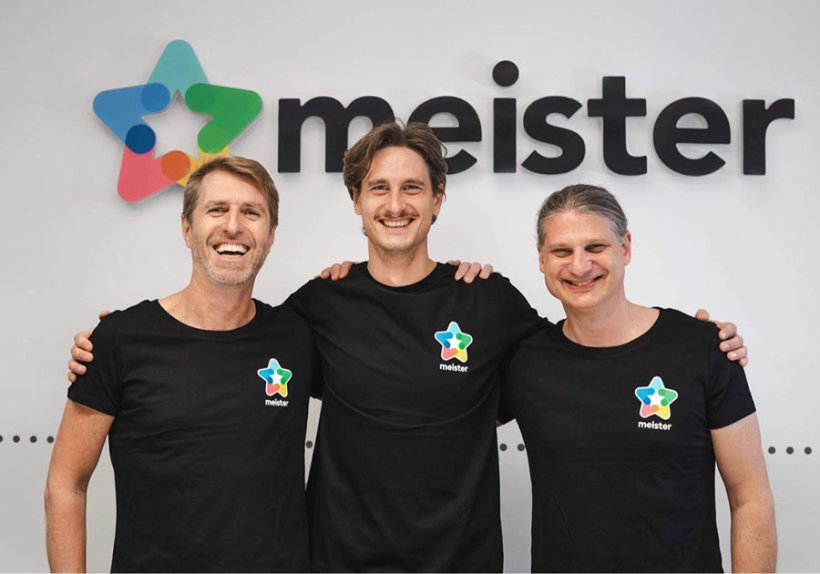 An der Spitze stehen: v. l. n. r Michael Hollauf (CEO und Co-Founder), Patrick Prokesch (CCO), Till Vollmer (Managing Director und Co-Founder)