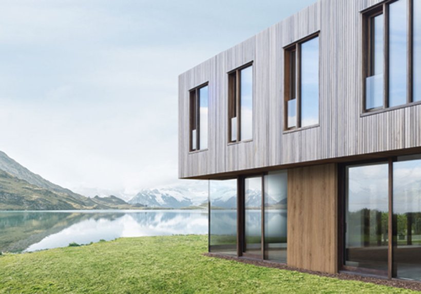 „Green Construction“ für weniger Treibhausgase: Pfleiderer Produkte im nachhaltigen Holzrahmenbau. „Green Construction“ für weniger Treibhausgase: Pfleiderer Produkte im nachhaltigen Holzrahmenbau.