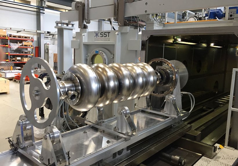 Hohlraumresonatoren benötigen extrem präzise Schweißverbindungen – möglich macht das SST.