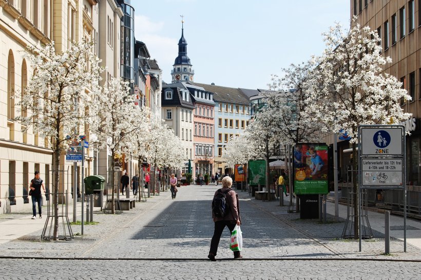 Geras Innenstadt soll künftig allen Ansprüchen an eine moderne City gerecht werden. © Stadt Gera