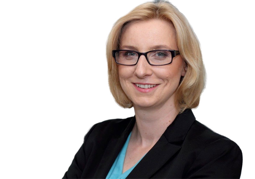 Paulina Jurkiewicz, geboren 1978, ist Geschäftsführerin der L‘Oréal-Fabrik in Karlsruhe und leitet den Standort seit vier Jahren.