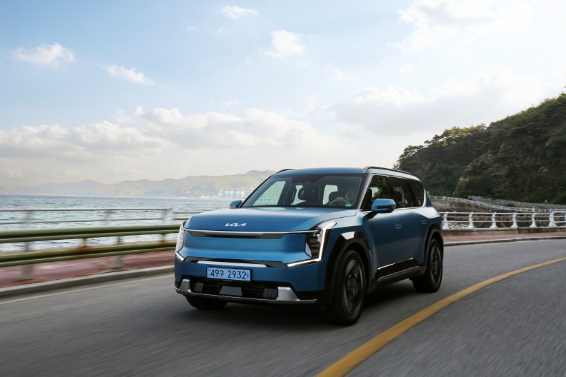 Ab Herbst im Handel: das neue Kia-Elektroflaggschiff EV9