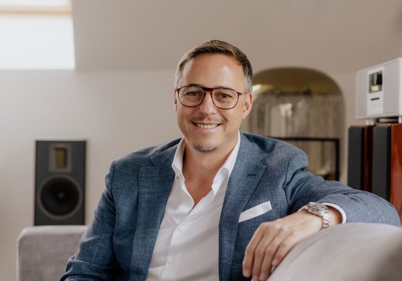 MARCELL FALLER, Gründer und CEO von sonoro audio MARCELL FALLER, Gründer und CEO von sonoro audio