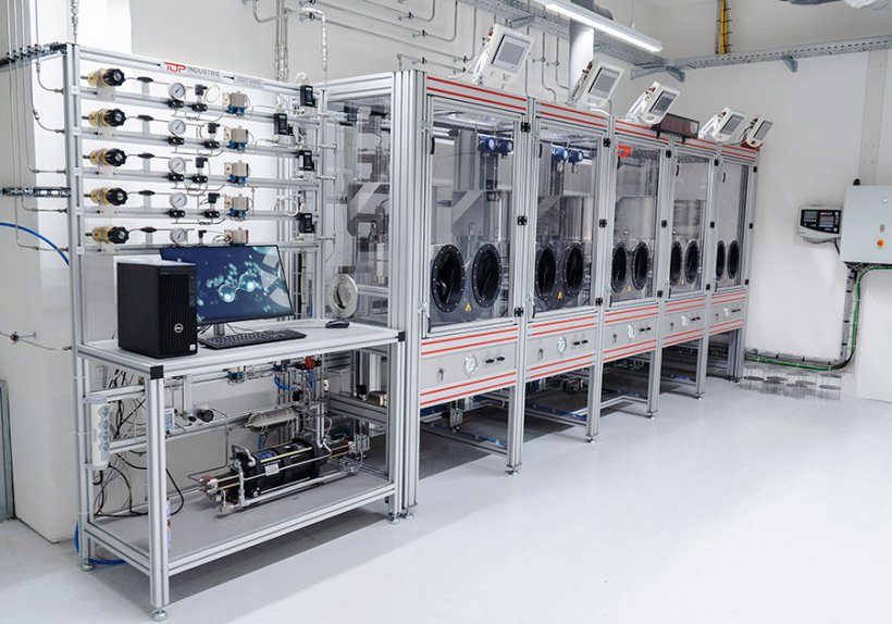 Das Wasserstoff Labor zur Materialprüfung der ROSEN Gruppe in Lingen (Ems). Das Wasserstoff Labor zur Materialprüfung der ROSEN Gruppe in Lingen (Ems).