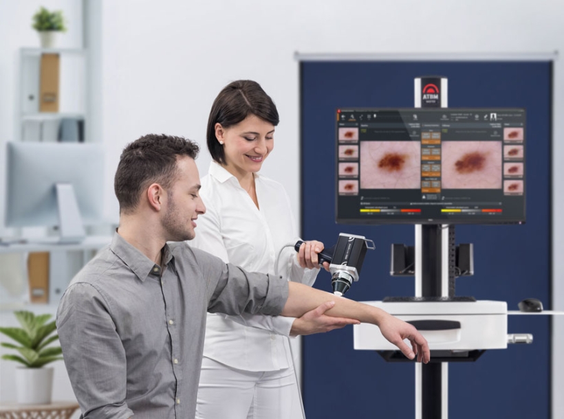 KI-gestützte Hautanalyse mit Hautbildsystemen von FotoFinder Systems