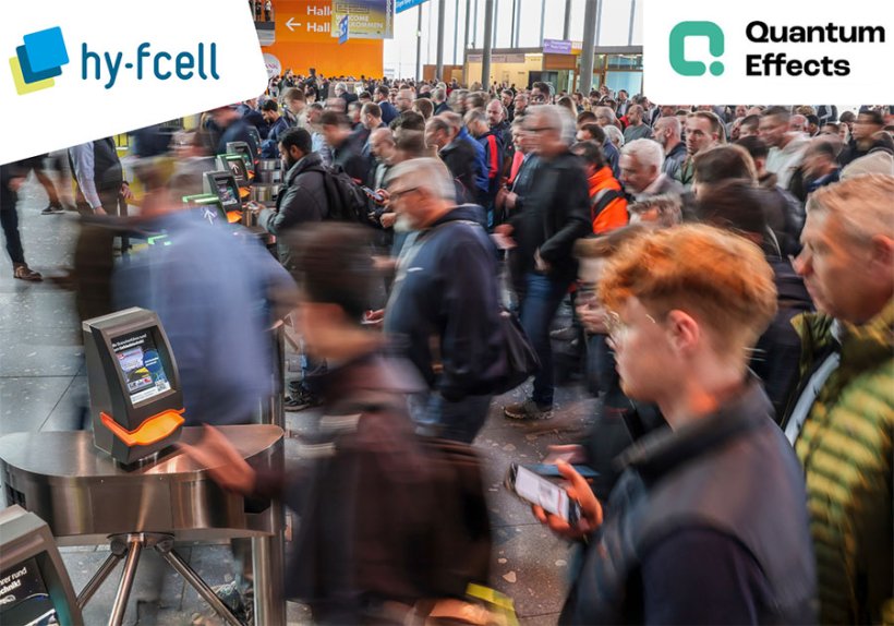 Zwei Messen, ein Ziel: Die hy-fcell und Quantum Effects bringen vom 7.-8. Oktober erneut Innovationsakteurinnen und Akteure nach Stuttgart. Zwei Messen, ein Ziel: Die hy-fcell und Quantum Effects bringen vom 7.-8. Oktober erneut Innovationsakteurinnen und Akteure nach Stuttgart.
