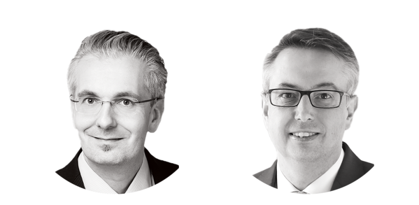 Kartsen Honsel, Hauptgeschäftsführer Alexianer in Münster (links) und Dr. Christoph Barucha, Partner GEMINI Executive Search (rechts)