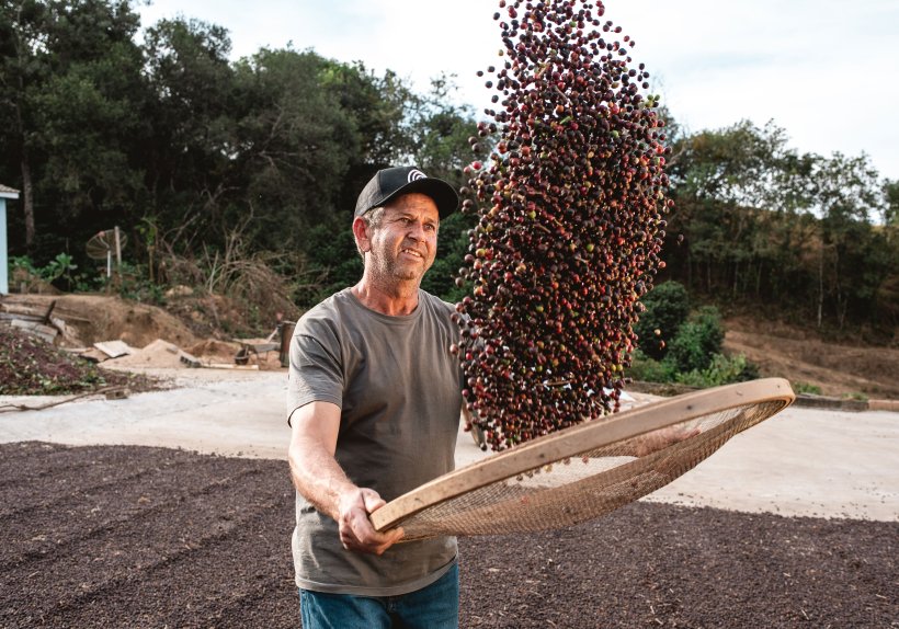 Durch das Projekt „Back to the Roots” nutzen Farmer die organischen Abfälle beim Kaffeeanbau. Das steigert die Kaffeequalität und verringert den Einsatz von chemischem Dünger.