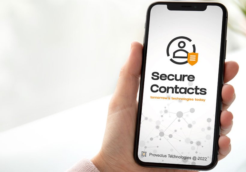 Sicher & bequem: die Secure Contacts App
