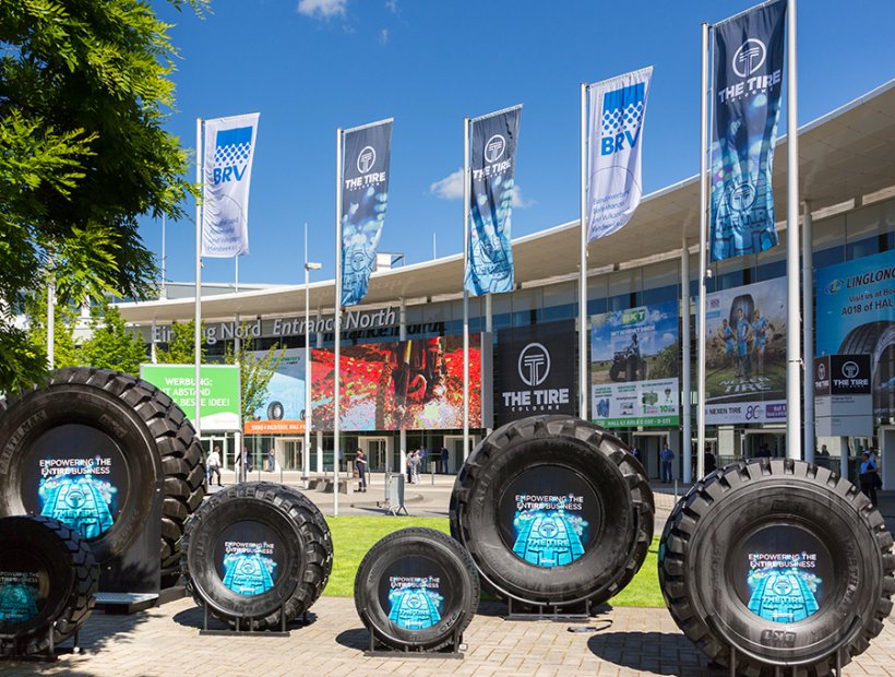 Messe „THE TIRE Cologne“ in Köln