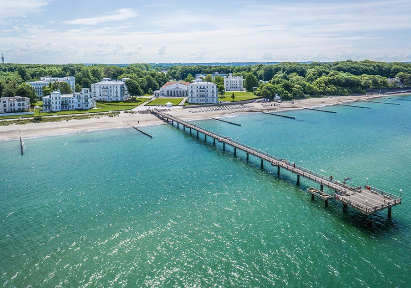 Luftaufnahme Seebad Heiligendamm im Sommer, ©Grand Hotel Heiligendamm