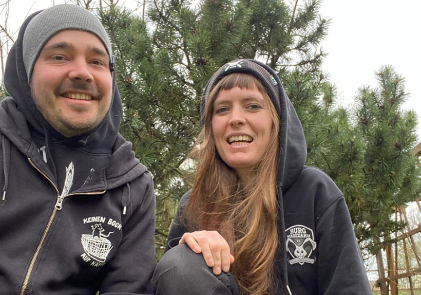 Natascha Junker und Rico Gürtler haben einen Lebenshof für Kaninchen und Nagetiere gegründet und klären über artgerechte Haltung für Kleintiere auf.