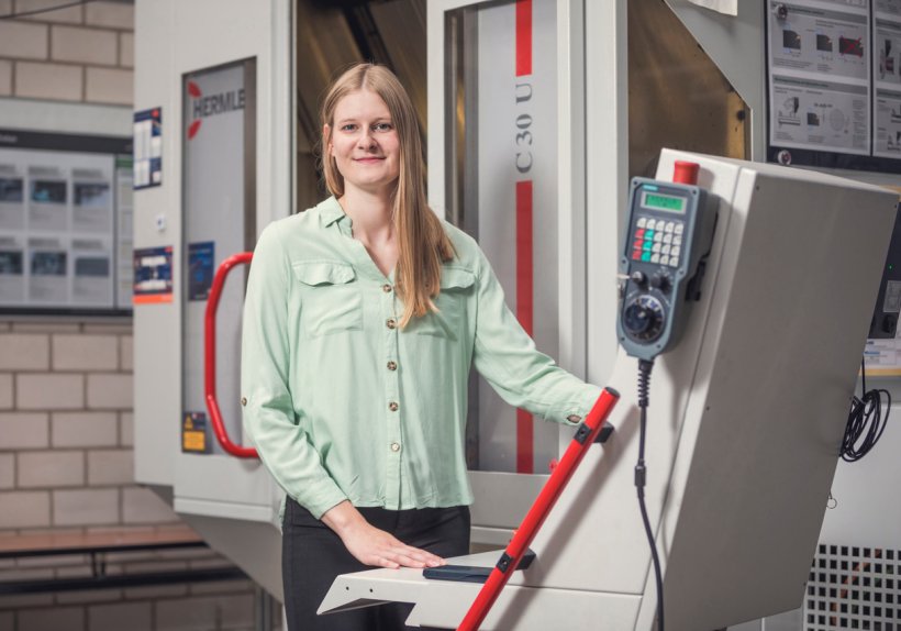 SOPHIE BOHLMANN studiert im Masterstudiengang Interdisziplinäre Ingenieurwissenschaften, Foto: Matthias Piekacz