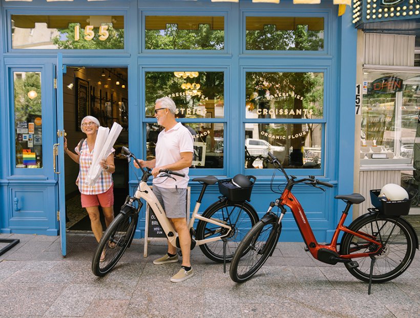 Eine Fahrt zum Bäcker wird dank e-Bike genauso zum Genuss wie eine Trail-Tour.