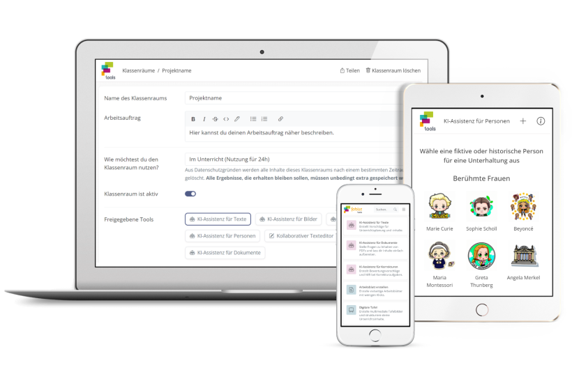 Die fobizz Tools & KI für den Unterricht