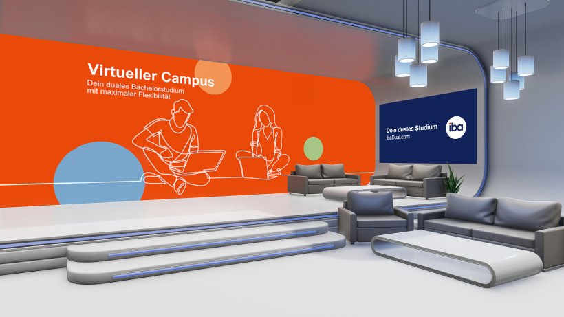 Der neue virtuelle Campus der iba bietet Studierenden und Unternehmen maximale Flexibilität.