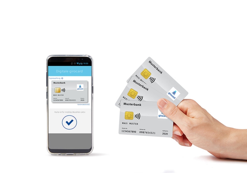 Ob mit Karte oder Smartphone – das girocard System bietet eine wirtschaftliche Bezahllösung für E-Ladesäulen, die im Alltag der Kunden bereits verankert ist.