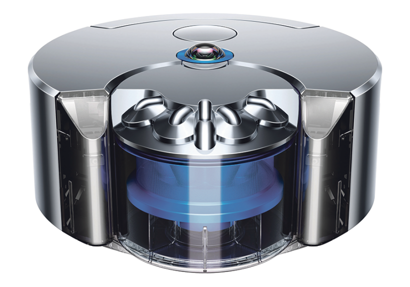 Der Dyson 360 Eye mit 360° Vision System ermöglicht eine intelligente und effiziente Navigation Der Dyson 360 Eye mit 360° Vision System ermöglicht eine intelligente und effiziente Navigation