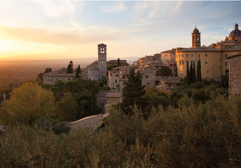 Hier hat der Franziskanerorden seinen Ursprung: das italienische Assisi Hier hat der Franziskanerorden seinen Ursprung: das italienische Assisi