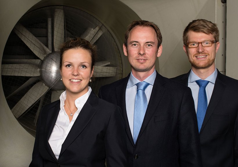 Katharina Kreitz, Dr. Christian Haigermoser und Florian Wehner