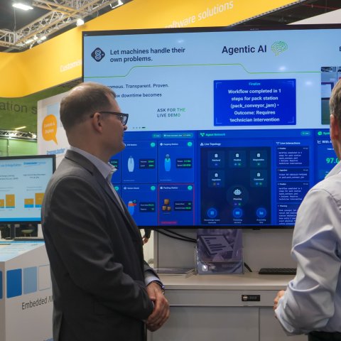 SABO Mobile IT bringt KI-Agenten auf die Hannover Messe. Halle 27, Stand J73/11