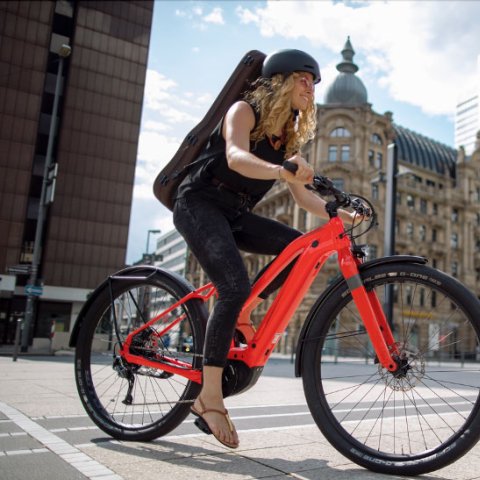 Mit Dienstradleasing über Lease a Bike den Arbeitsweg für die persönliche Fitness nutzen. © Lease a Bike/Cannondale