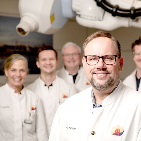 PD Dr. Fabian Fehlauer, Dr. Sebastian Exner, Dr. Felix Behrens und ihr Team stehen für Strahlentherapie auf dem höchsten Niveau